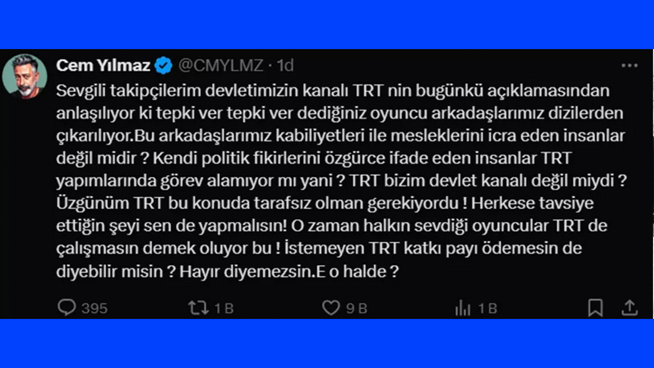 Foto - Bak sen şu Cem Yılmaz efendiye bak... Aybüke Pusat'a destek çıktı! Çok konuşulacak hamle öyle mi?