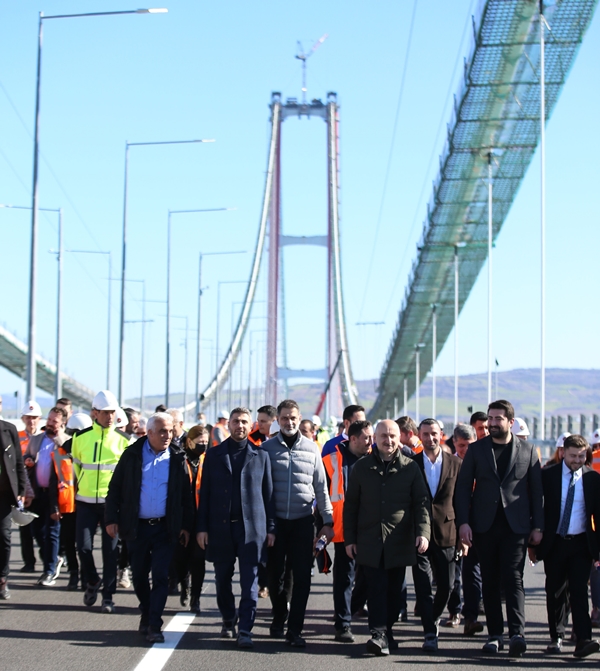 Foto - Bakan Adil Karaismailoğlu'ndan "Çanakkale Köprüsü" mesajı