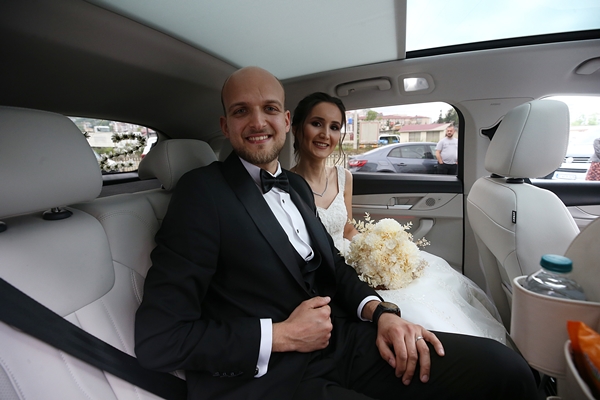 Foto - Bakan Adil Karaismailoğlu'nun Togg'u gelin arabası oldu