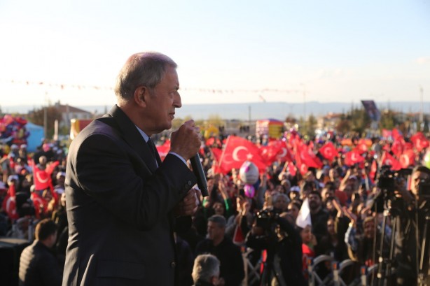 Foto - Bakan Akar: Hiçbir işçinin hakkını yedirmedik yedirmeyeceğiz