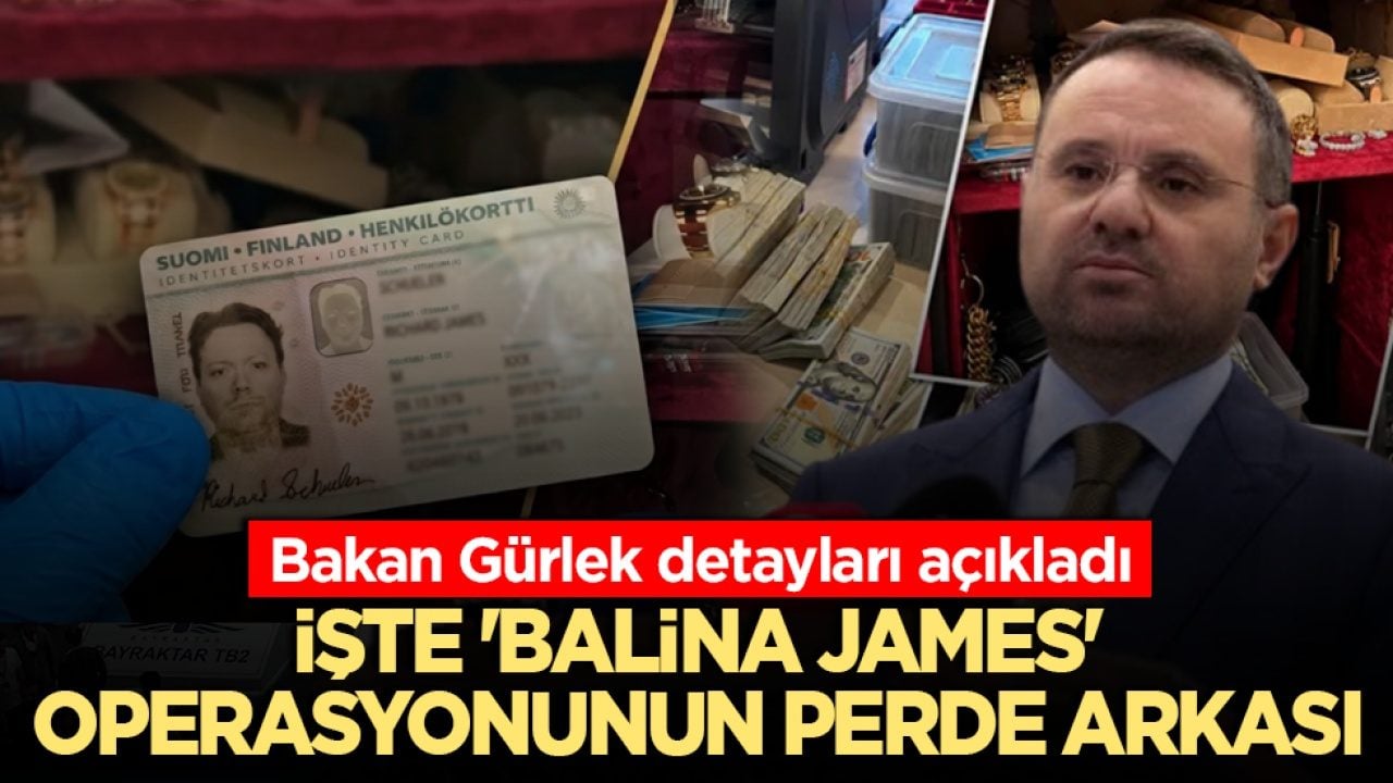 Bakan Gürlek detayları açıkladı: İşte 'Balina James' operasyonunun perde arkası