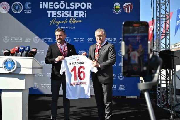 Foto - Bakan Bak, İnegöl’de spor tesisi açılışında konuştu: "Türkiye bir spor devrimi yaşıyor"