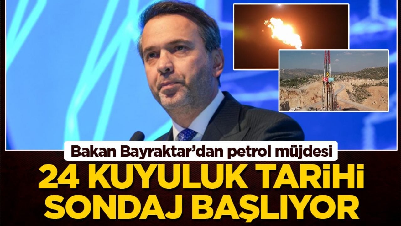 Bakan Bayraktar’dan petrol müjdesi: Gözler Diyarbakır’daki sondajda! 24 kuyuda çalışmalar başlıyor 