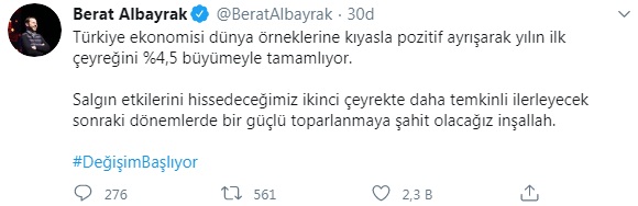 Foto - Bakan Berat Albayrak'tan açıklama: Şahit olacağız