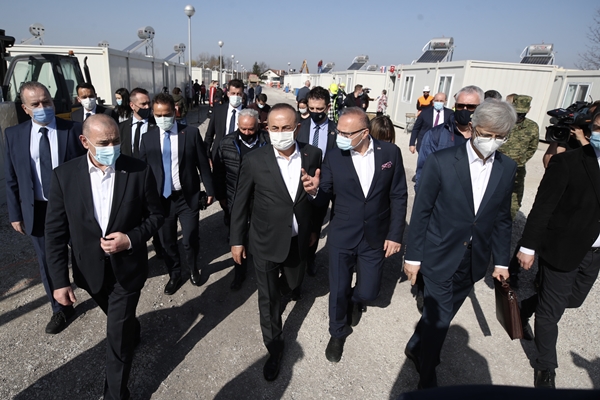 Foto - Bakan Çavuşoğlu'ndan önemli ziyaret