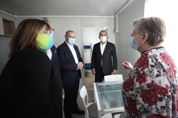 Foto - Bakan Çavuşoğlu'ndan önemli ziyaret