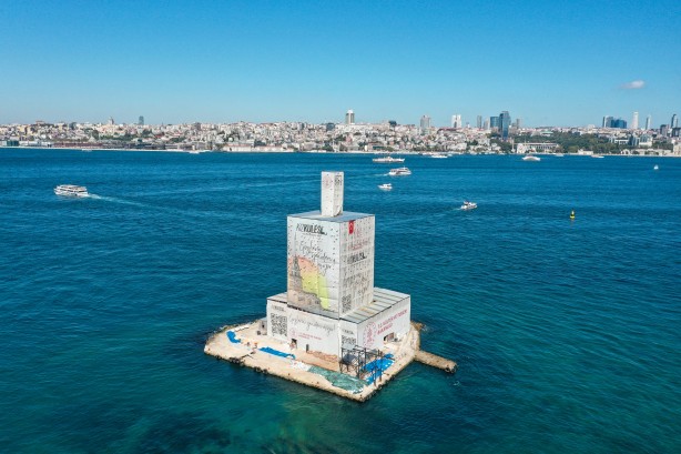 Foto - Bakan Ersoy, Kız Kulesi’ndeki restorasyonu yerinde anlattı