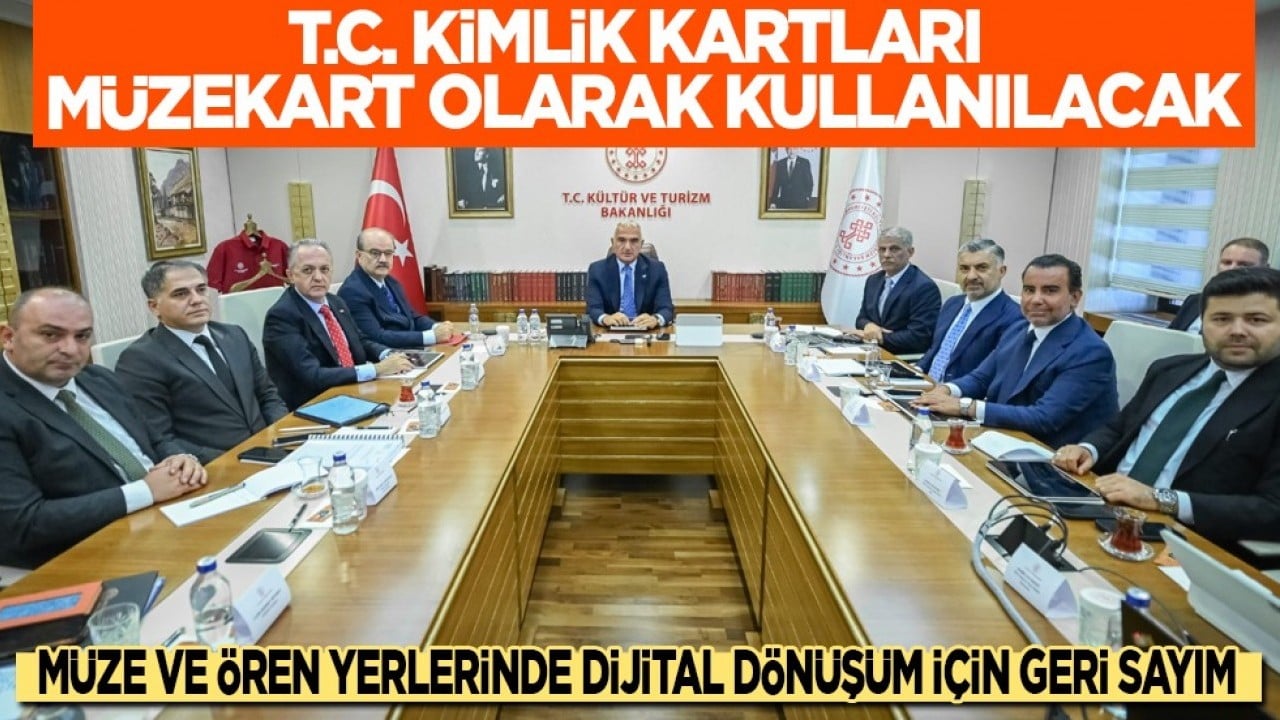 Bakan Ersoy Türkiye'ye duyurdu: Müze ve ören yerlerinde dijital dönüşüm için geri sayım 