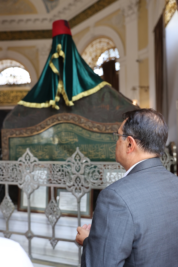 Foto - Bakan Fatih Dönmez'den anlamlı ziyaret