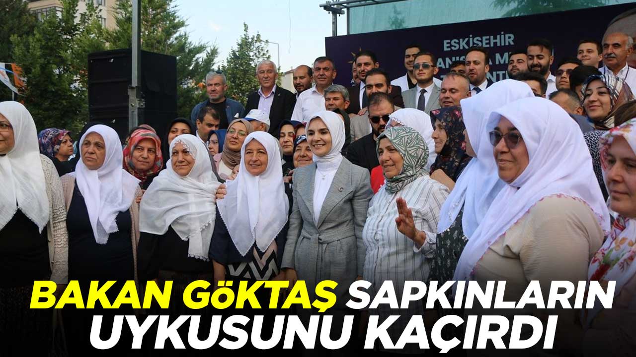 Bakan Göktaş sapkınların uykusunu kaçırdı