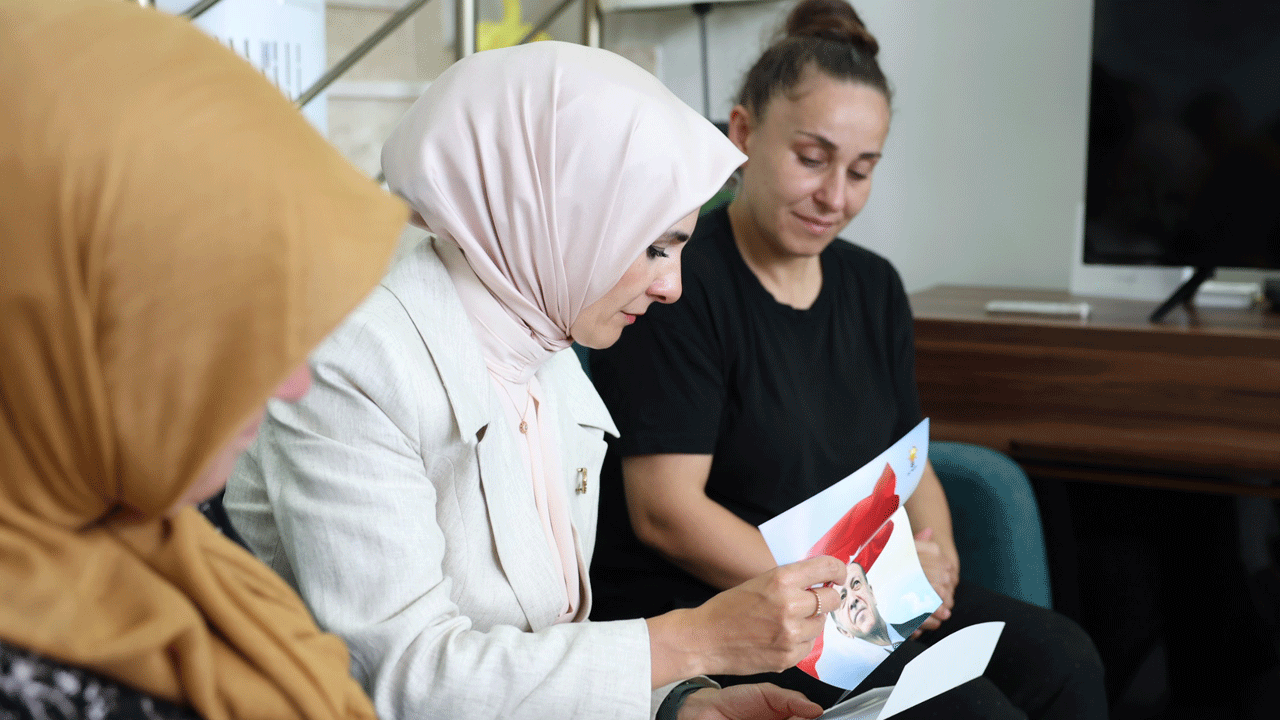 Foto - Bakan Göktaş teslim etti: Cumhurbaşkanı Erdoğan'dan şehit ailesine mektup
