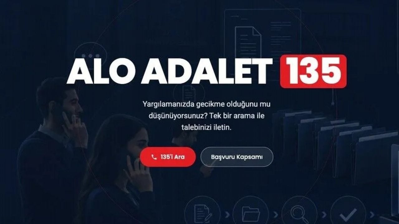 Foto - Bakan Gürlek duyurdu: Alo Adalet 135'teki başvurular UYAP'tan da yapılabilecek