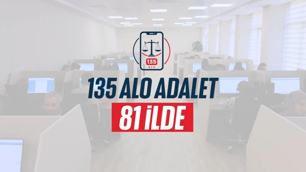 Foto - Bakan Gürlek’tan ‘Alo Adalet 135’ açıklaması: Tüm adliyelerde hizmete sunuldu