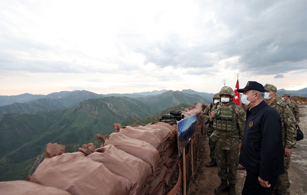 Foto - Bakan Hulusi Akar etkisiz hale getirilen terörist sayısını açıkladı