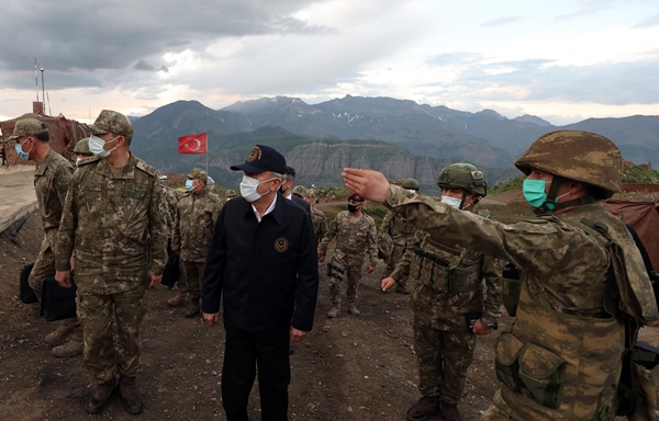 Foto - Bakan Hulusi Akar etkisiz hale getirilen terörist sayısını açıkladı