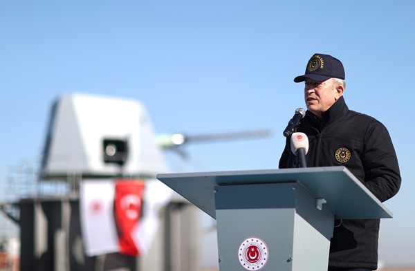 Foto - Bakan Hulusi Akar milli "deniz topu" için tarih verdi