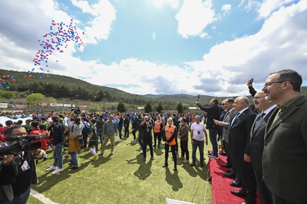 Foto - Bakan Kasapoğlu startı verdi, dev turnuva başladı...