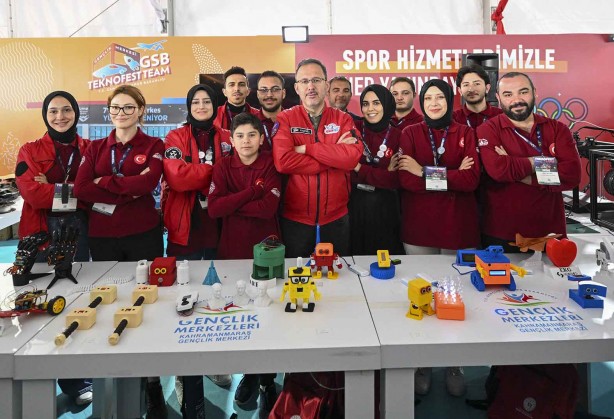 Foto - Bakan Kasapoğlu Teknofest'te... Dünya tam anlamıyla çıldıracak...