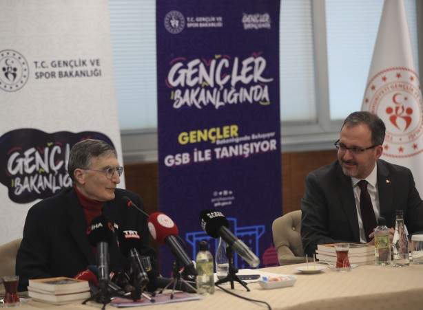 Foto - Bakan Kasapoğlu ve Aziz Sancar, gençlerle buluştu