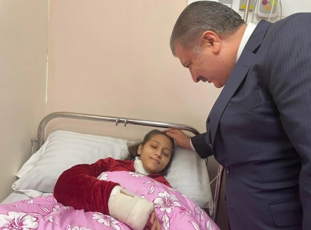 Foto - Bakan Koca Mısır'da! Türkiye'den Gazzelilere yardım eli 