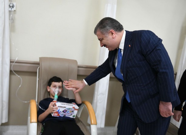 Foto - Bakan Koca'dan hastanelere bayram ziyareti
