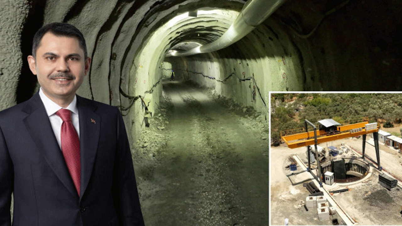 Bakan Kurum, Asi Nehri'ni de kurtaracak Hatay'daki dev projenin görüntülerini paylaştı