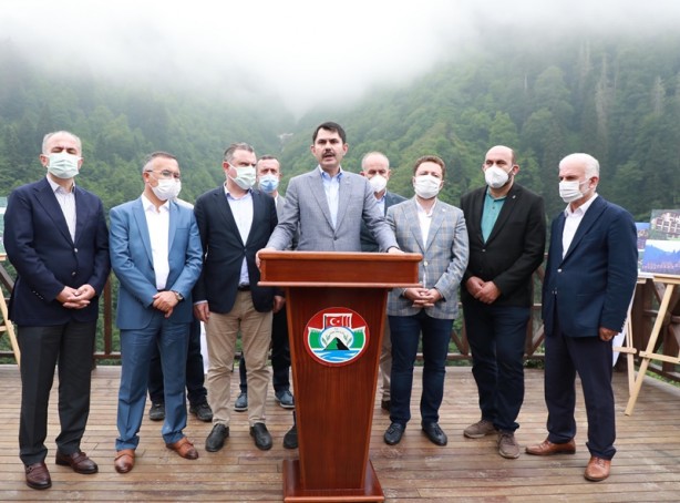 Foto - Bakan Kurum Ayder'de! 'Süreç başlayacak'