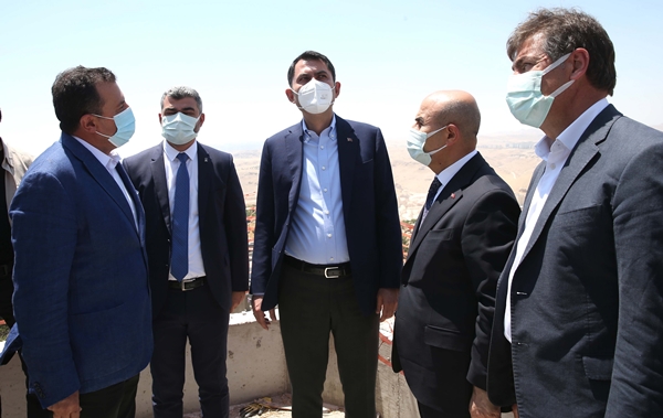 Foto - Bakan Murat Kurum çalışmaları yerinde inceledi