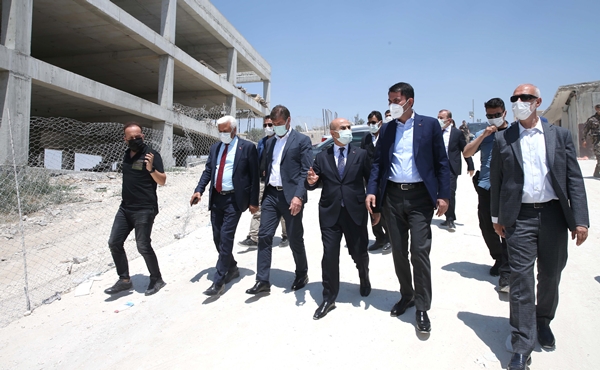 Bakan Murat Kurum çalışmaları yerinde inceledi
