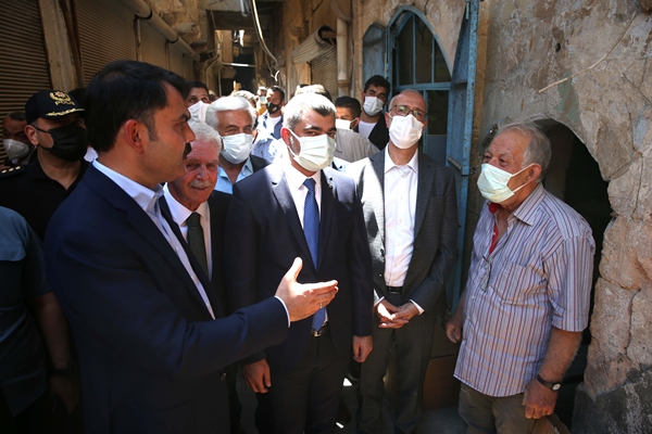 Foto - Bakan Murat Kurum çalışmaları yerinde inceledi