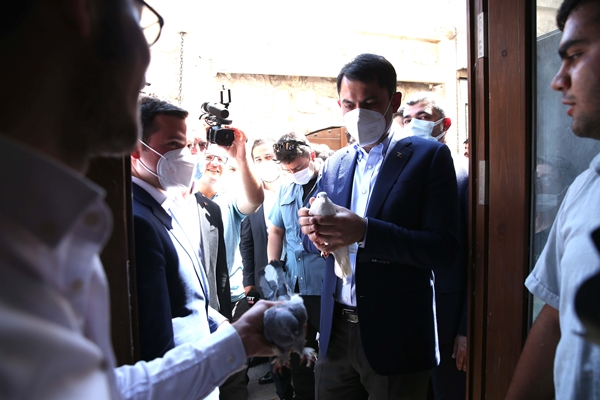 Foto - Bakan Murat Kurum çalışmaları yerinde inceledi