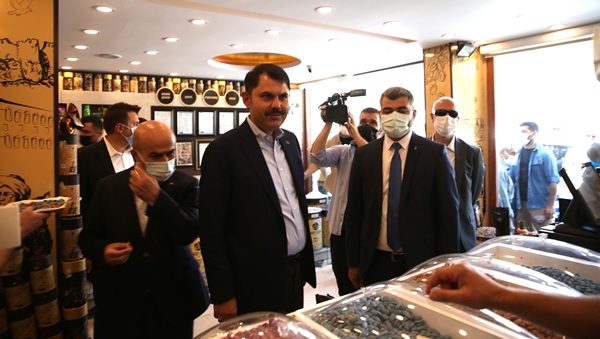 Foto - Bakan Murat Kurum çalışmaları yerinde inceledi