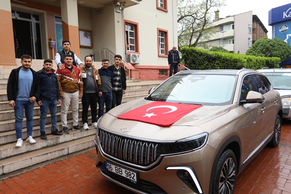 Bakan Mustafa Varank geri çevirmedi... TOGG ile bir ilk daha!