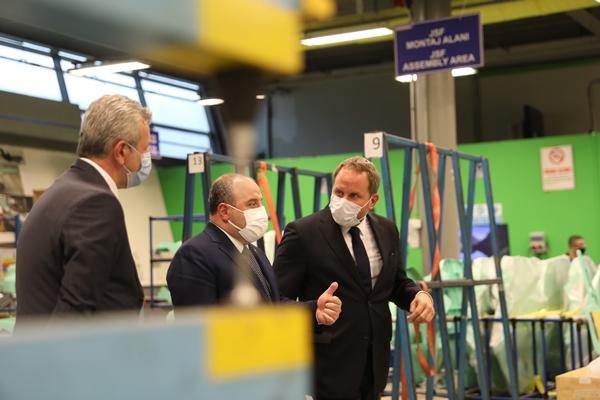 Foto - Bakan Mustafa Varank Milli Turbojet Motoru'nu test etti