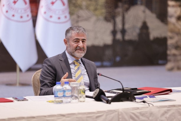 Foto - Bakan Nebati, inşaat sektörü temsilcileriyle bir araya geldi