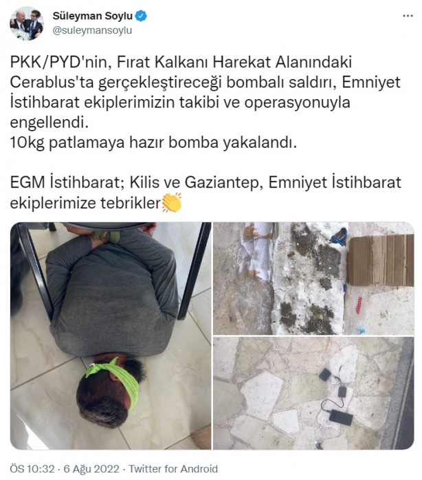 Foto - Bakan Soylu operasyonu duyurdu! Katliam yapacaktı