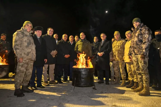 Foto - Bakan Soylu Tendürek’ten mesaj verdi! Çatla Sodom Gomore, patla Bizans ve Roma