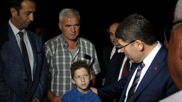 Foto - Bakan Tunç'tan maden şehidinin ailesine taziye ziyareti