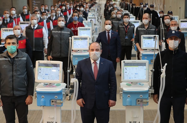 Foto - Bakan Varank açıkladı: Yerli ve milli solunum cihazına talep yağıyor