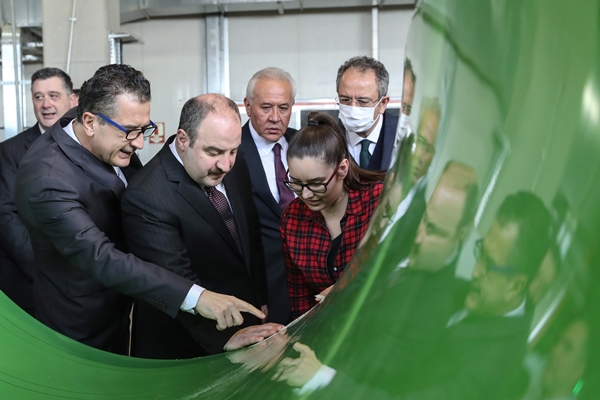 Foto - Bakan Varank bizzat inceledi... Kendi alanında dünya lideri