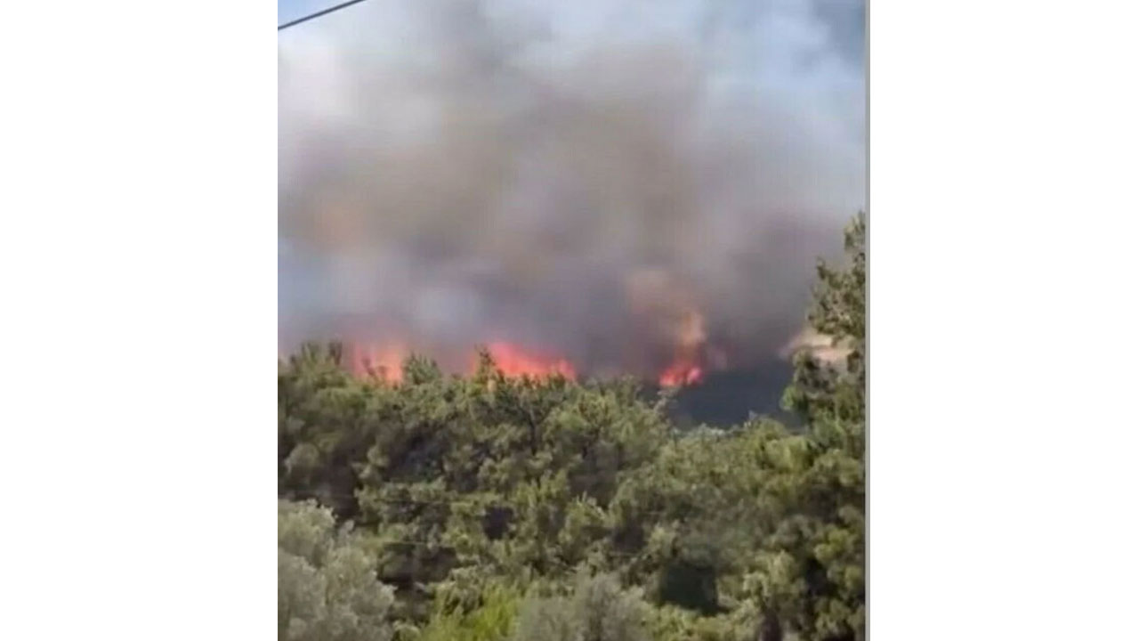 Foto - Bakan Yumaklı’nın uyarısının ardından İzmir’de iki orman yangını daha!