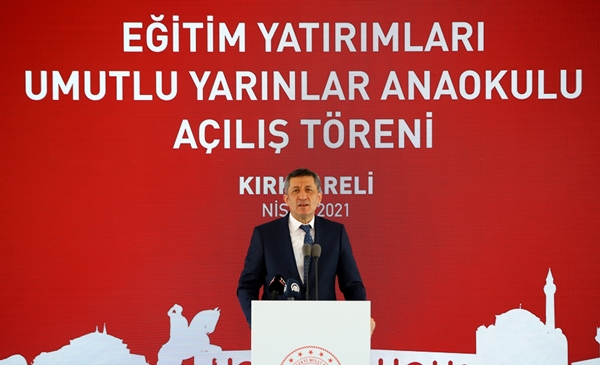Bakan Ziya Selçuk açılış töreninde konuştu