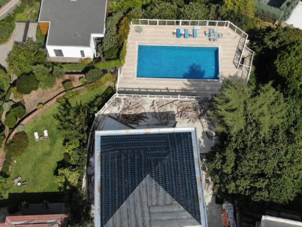 Foto - Bakanlık göreve! Ekrem göz yumuyor hukuk tanımaz Mahiroğlu boğazdaki villasını iki katına çıkarıyor