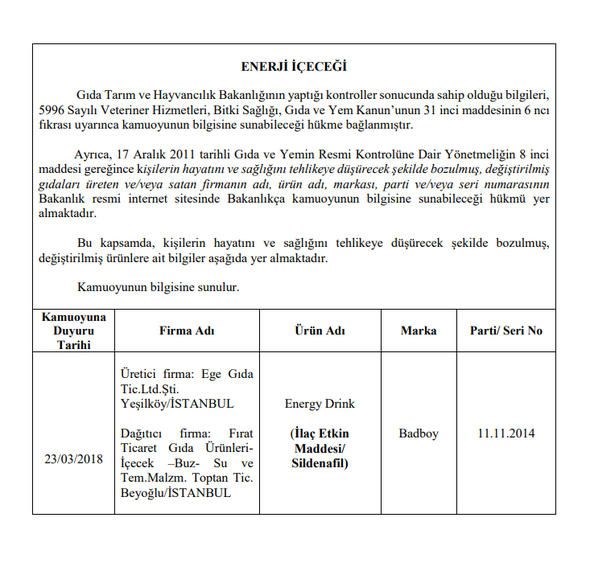 Foto - Bakanlık hileli ürünleri açıkladı (İşte listede yer alan 173 firma)