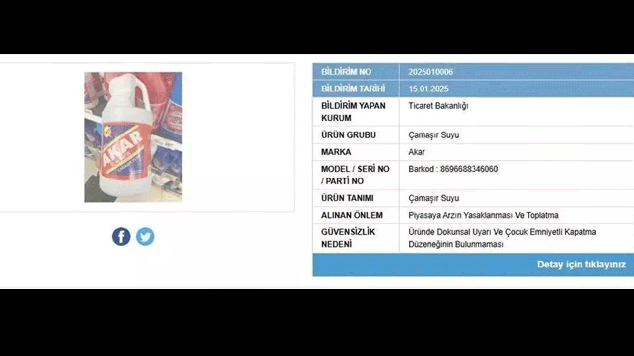 Foto - Bakanlık acil diyerek uyardı: Bunu sakın giymeyin!!!