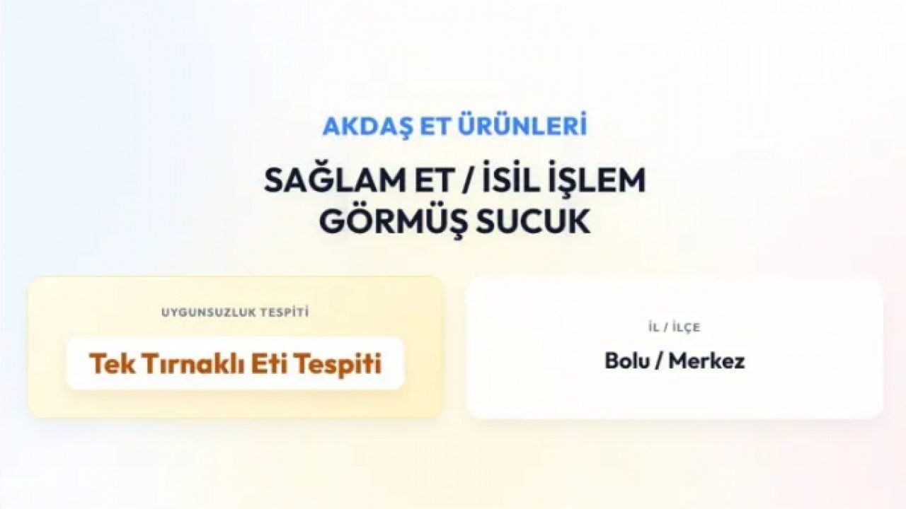 Foto - Bakanlık skandalı ortaya çıkardı: İşte domuz eti tespit edilen sucuklar!