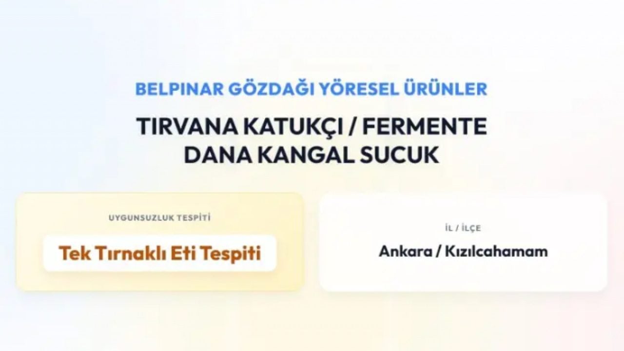 Foto - Bakanlık skandalı ortaya çıkardı: İşte domuz eti tespit edilen sucuklar!