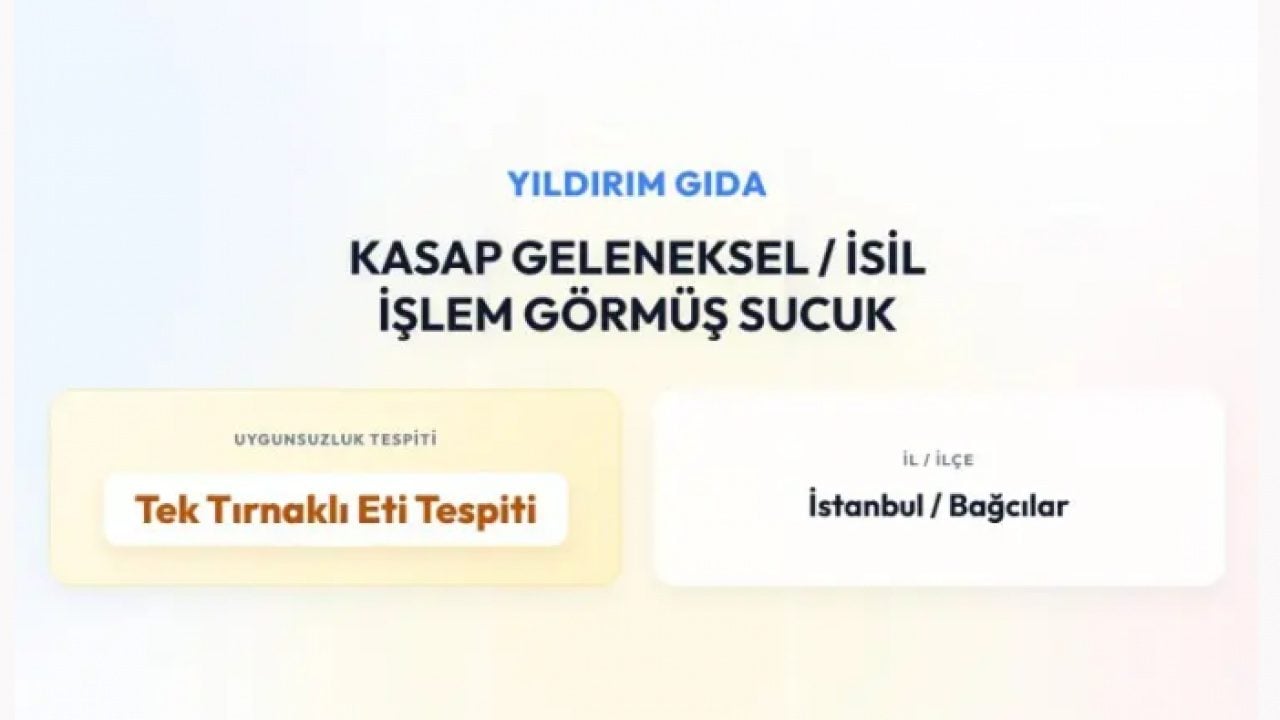 Foto - Bakanlık skandalı ortaya çıkardı: İşte domuz eti tespit edilen sucuklar!