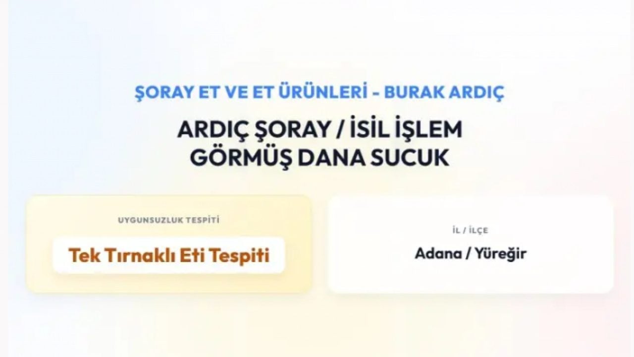 Foto - Bakanlık skandalı ortaya çıkardı: İşte domuz eti tespit edilen sucuklar!