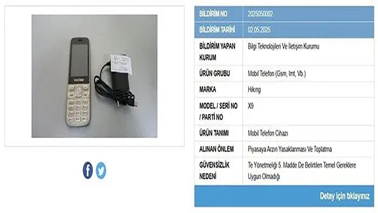 Foto - Bakanlıktan flaş uyarı! Bu telefonlar toplatılıyor, tam liste açıklandı